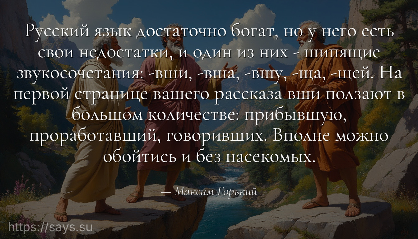 Русский язык достаточно богат, но у него есть свои недостатки, и один из них - шипящие звукосочетания: -вши, -вша, -вшу, -ща, -щей. На первой странице вашего рассказа вши ползают в большом количестве: прибывшую, проработавший, говоривших. Вполне можно обойтись и без насекомых.