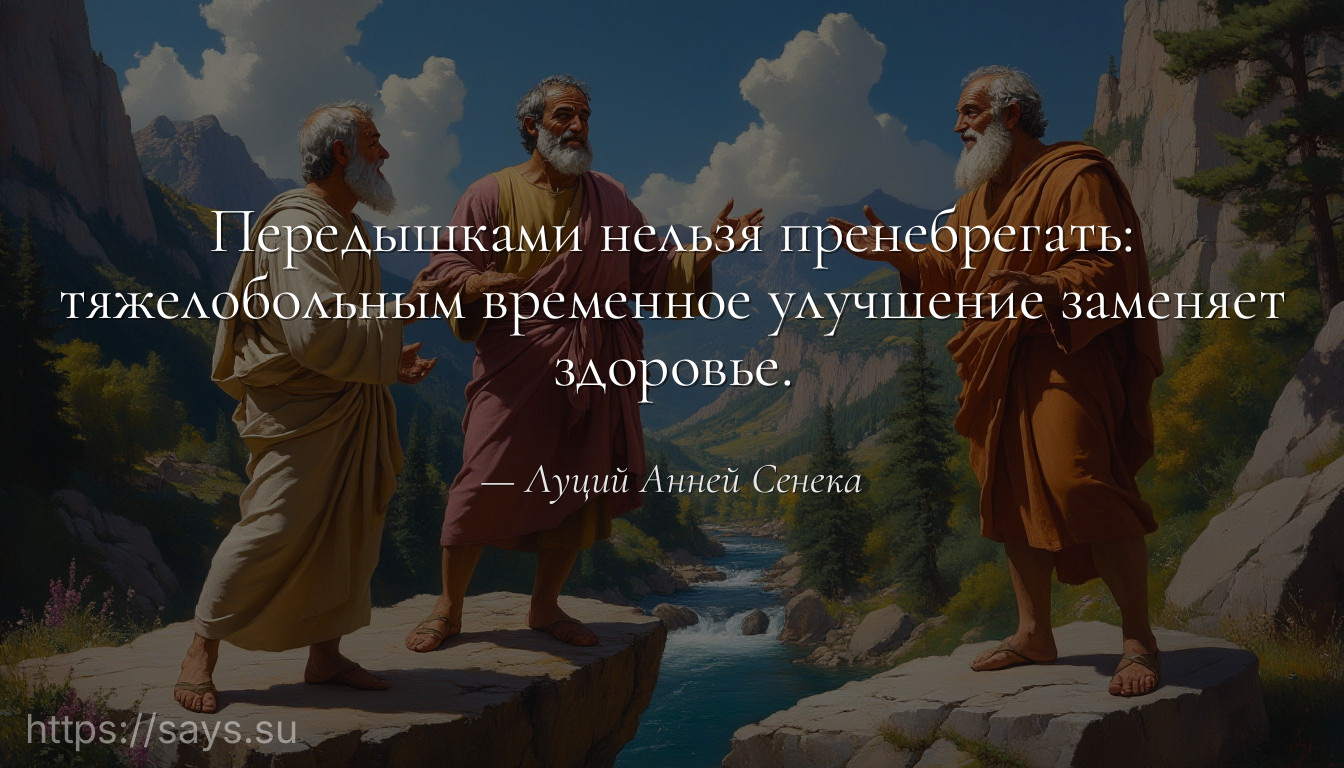 Передышками нельзя пренебрегать: тяжелобольным временное улучшение заменяет здоровье.